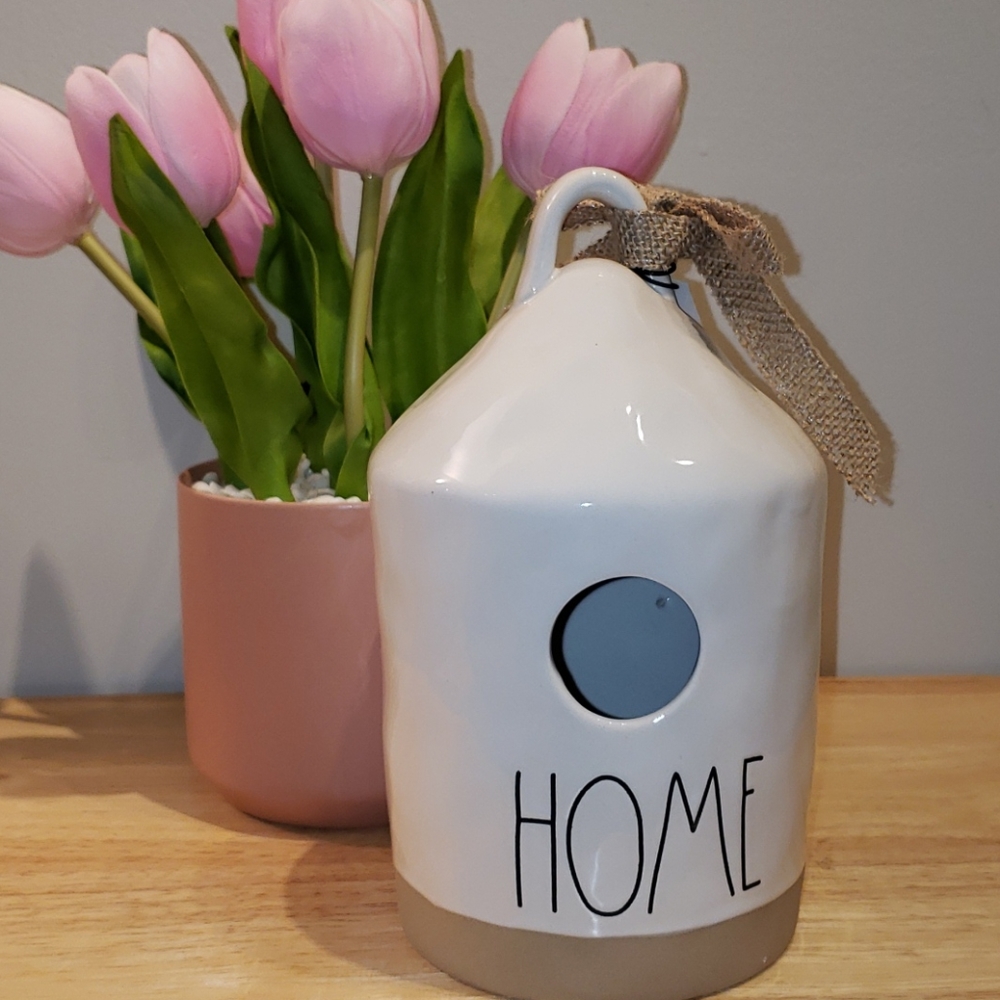 Rae dunn HOME Round Birdhouse